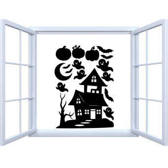 Raamstickers Halloween 2023