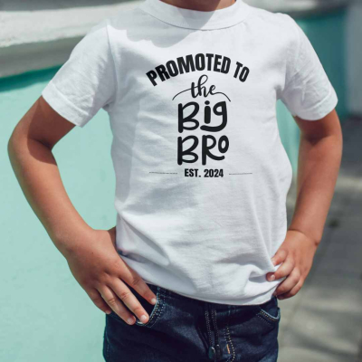 Shirt 110-164 Promoted to Big Bro