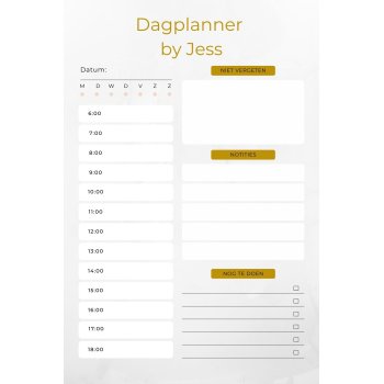 Jaarplanner by Jess 2023