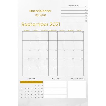 Jaarplanner by Jess 2023