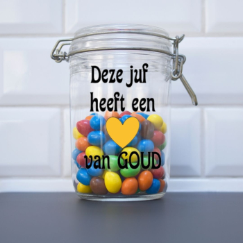 sticker; je hebt een hart van goud